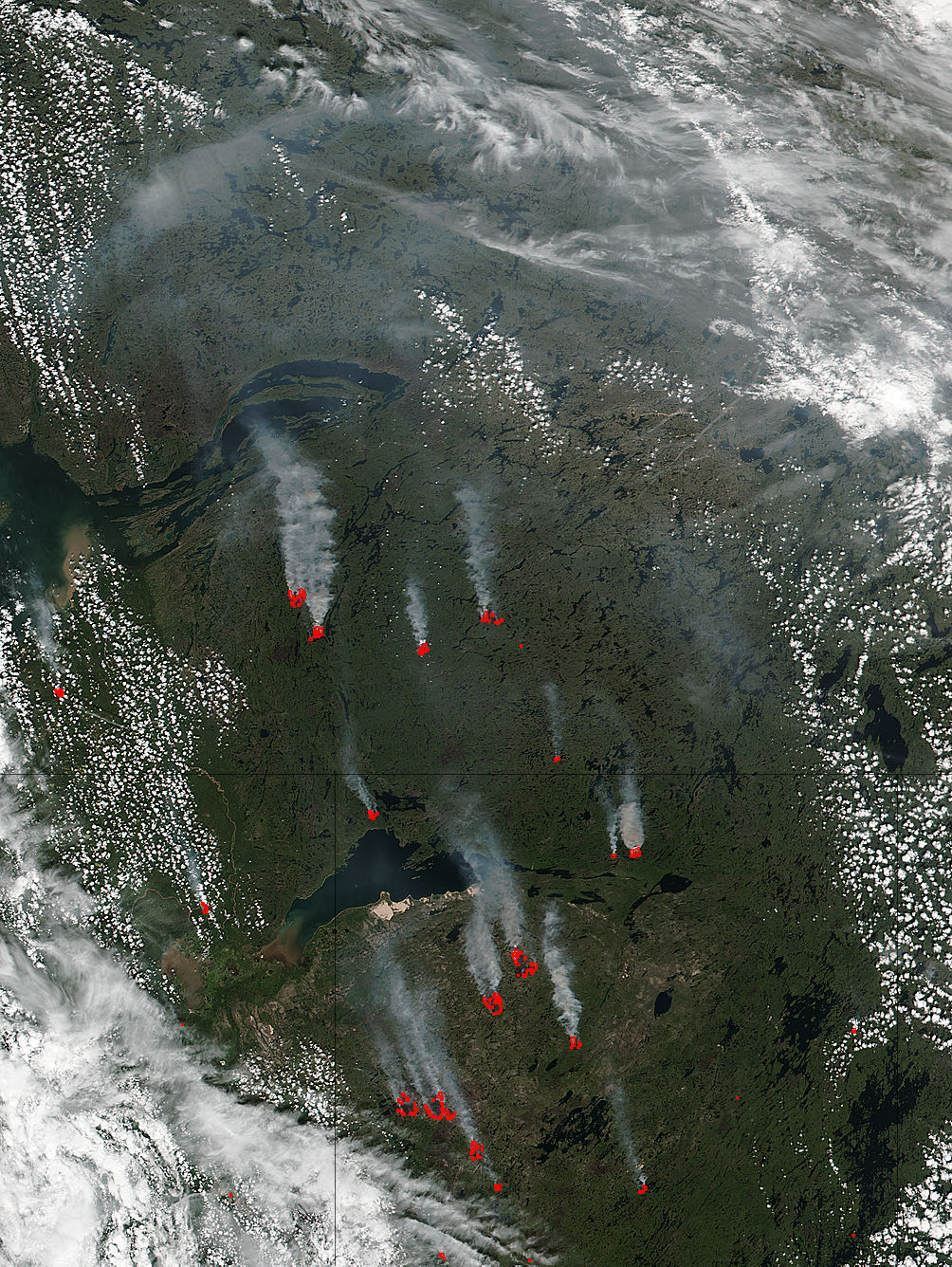 Fires in northern Canada - related image preview