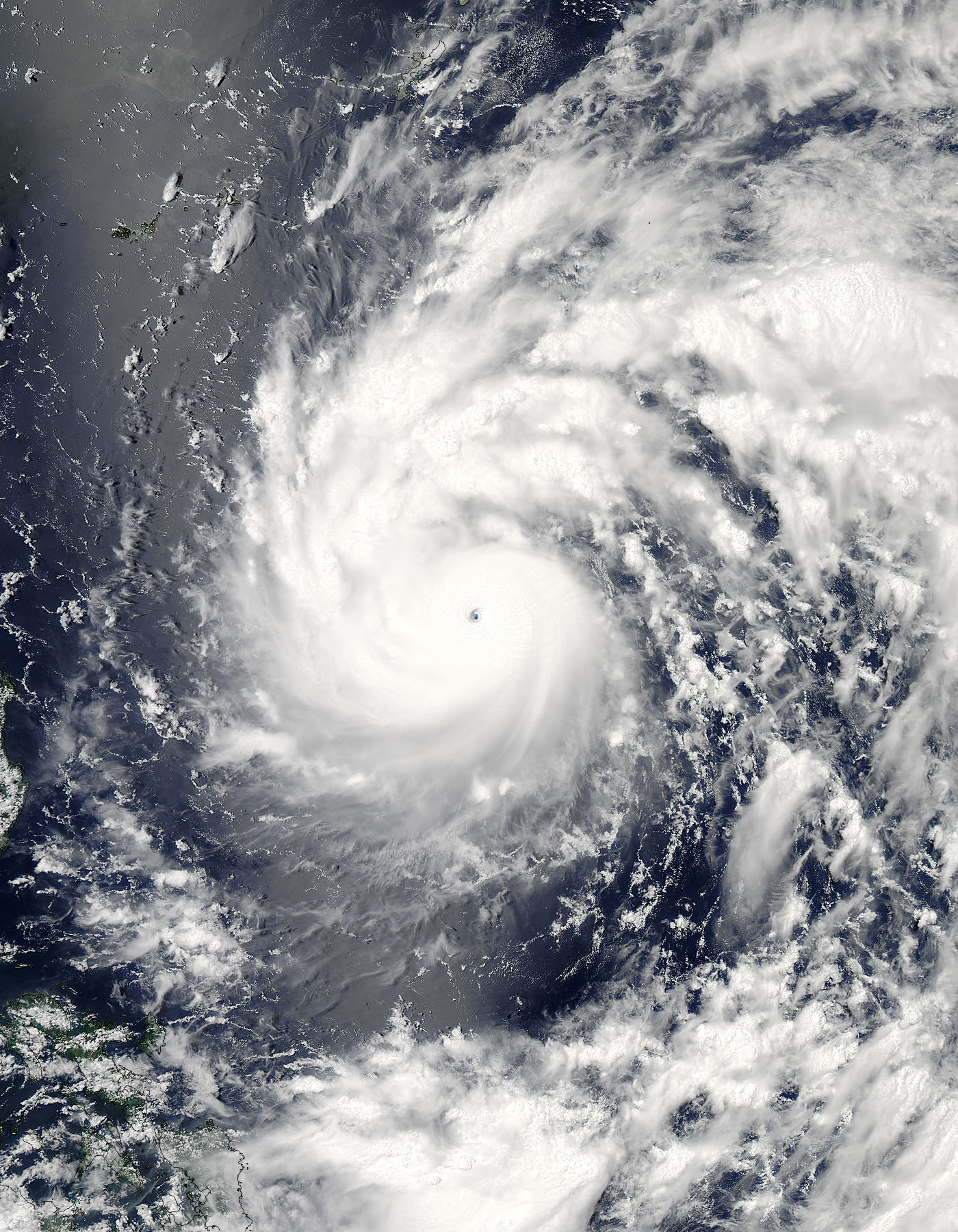 Typhoon Nepartak (02W) in the western Pacific Ocean - related image preview