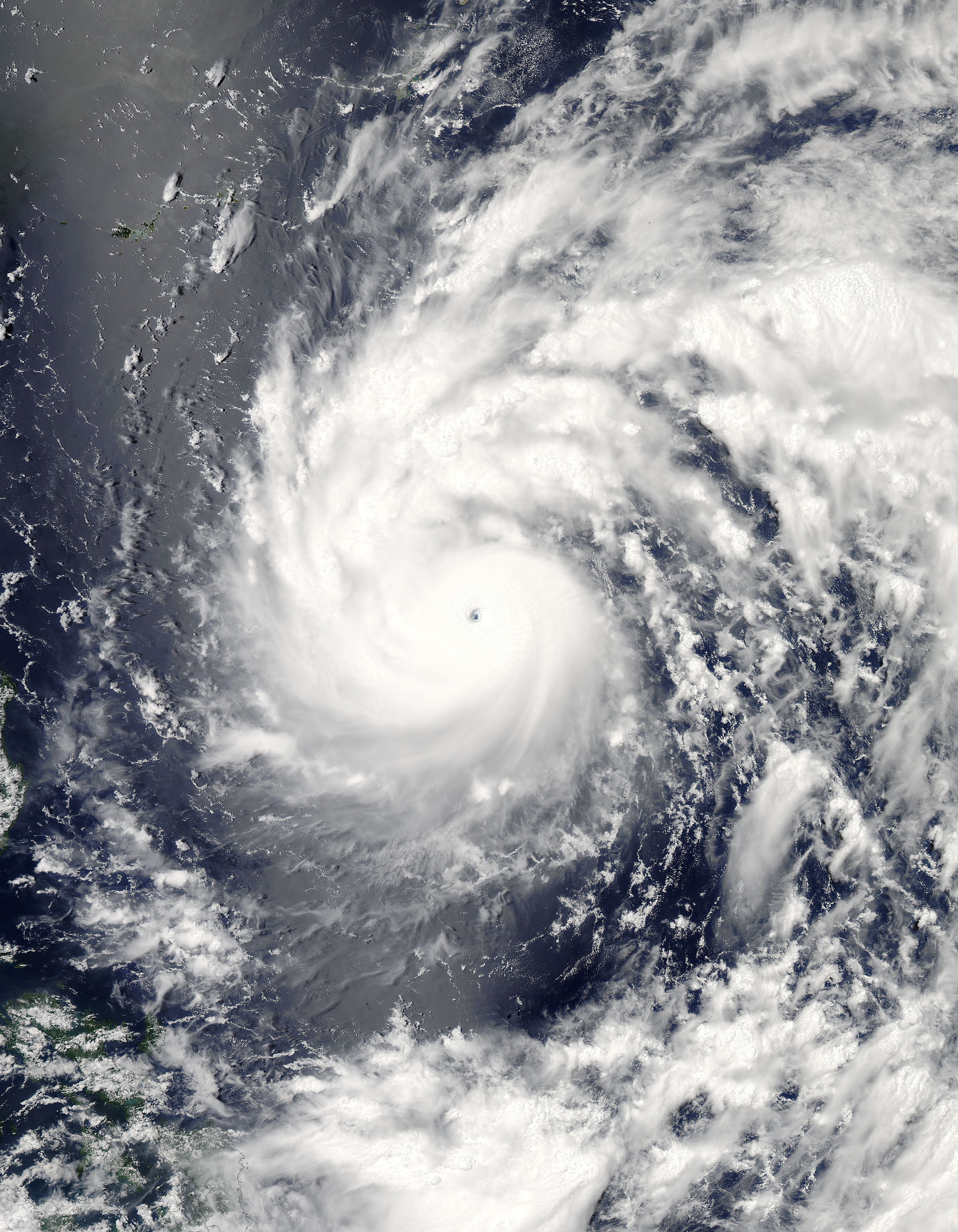 Typhoon Nepartak (02W) in the western Pacific Ocean - related image preview