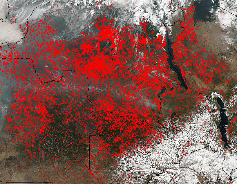 Fires in Central Africa - related image preview