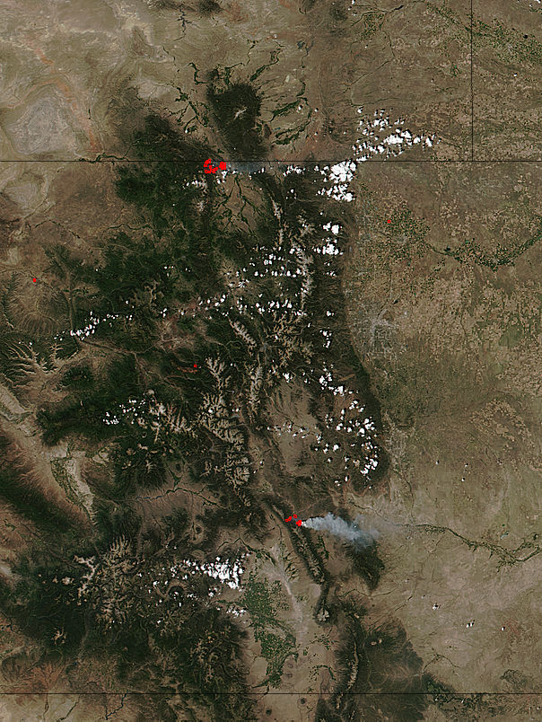 Beaver Creek and Hayden Pass Fires, Colorado - related image preview