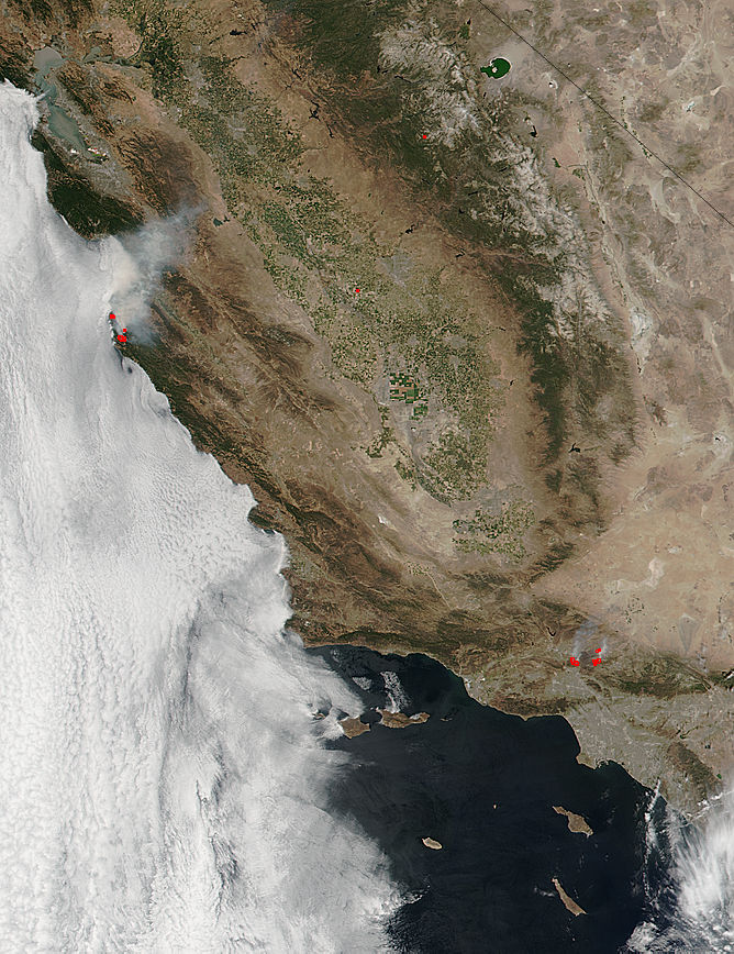 Soberanes and Sand Fires, California - related image preview