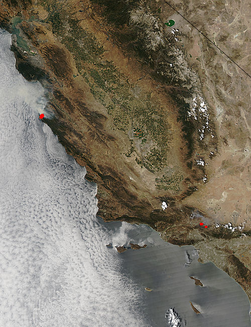 Soberanes and Sand Fires, California - related image preview