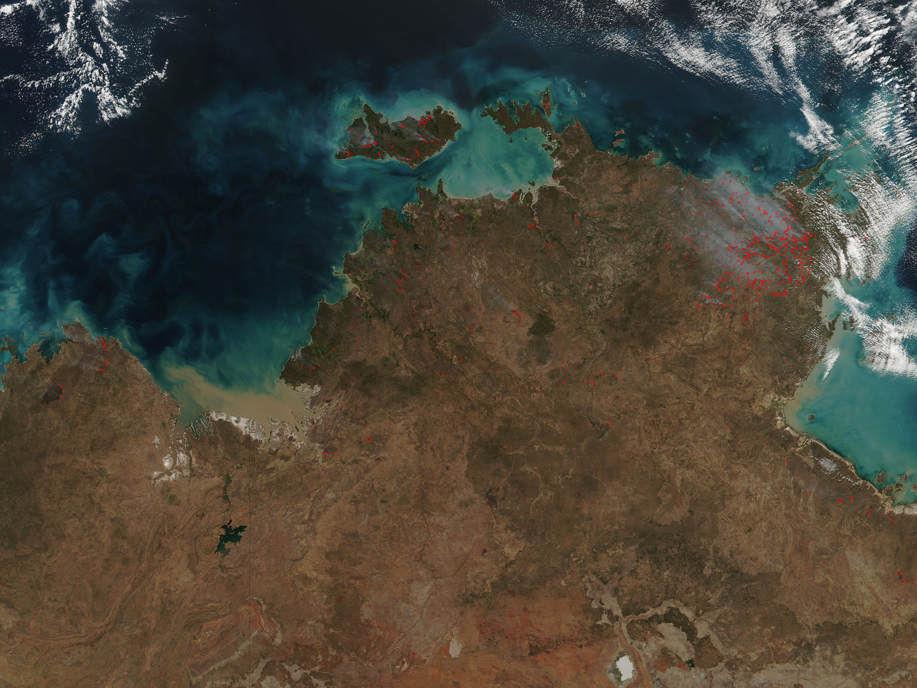 Fires in northern Australia - related image preview