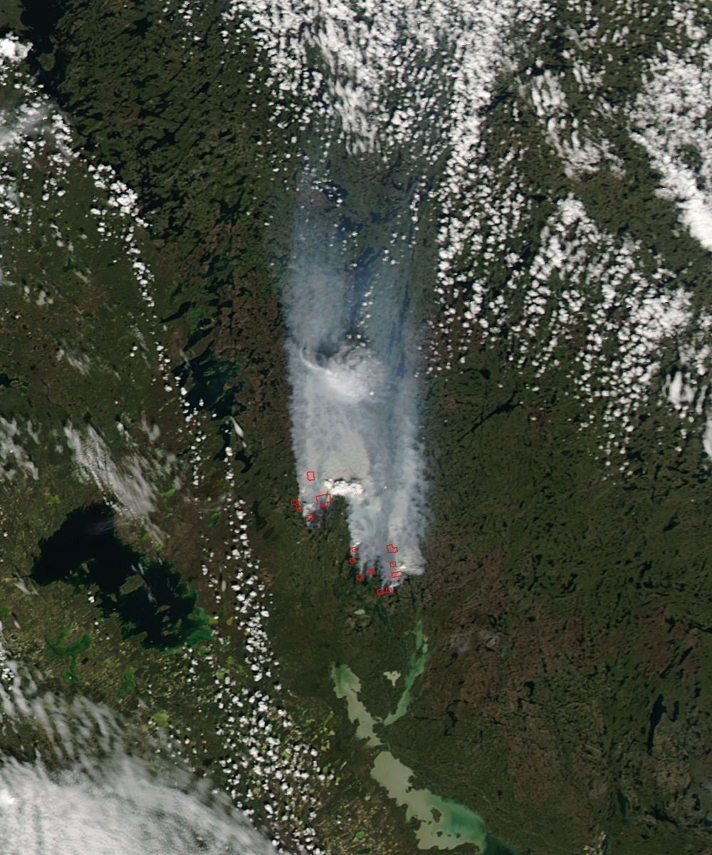 Fires in northern Canada - related image preview