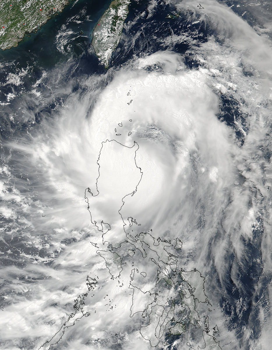 Typhoon Nida (06W) over the Philippines - related image preview