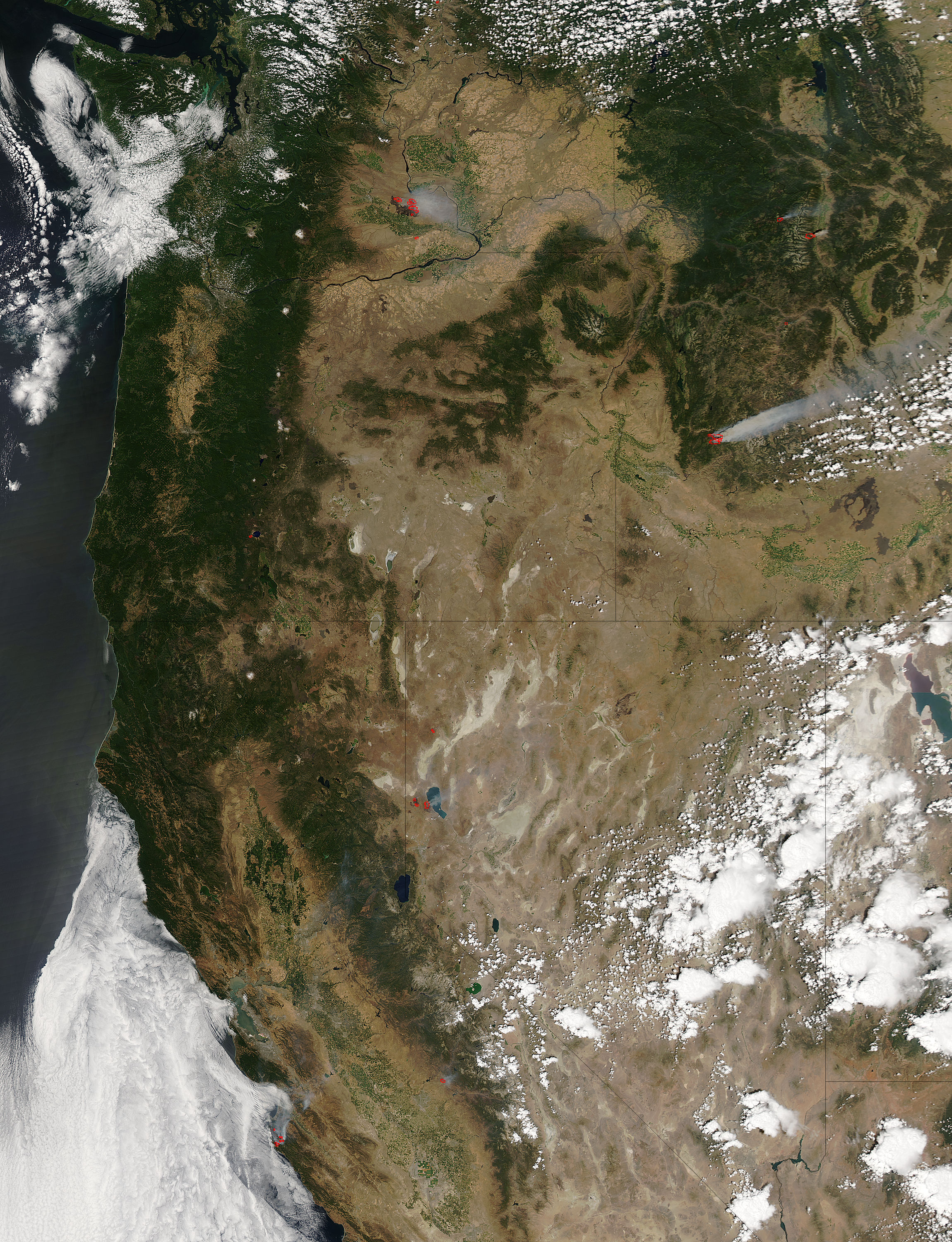 Fires in the western United States - related image preview