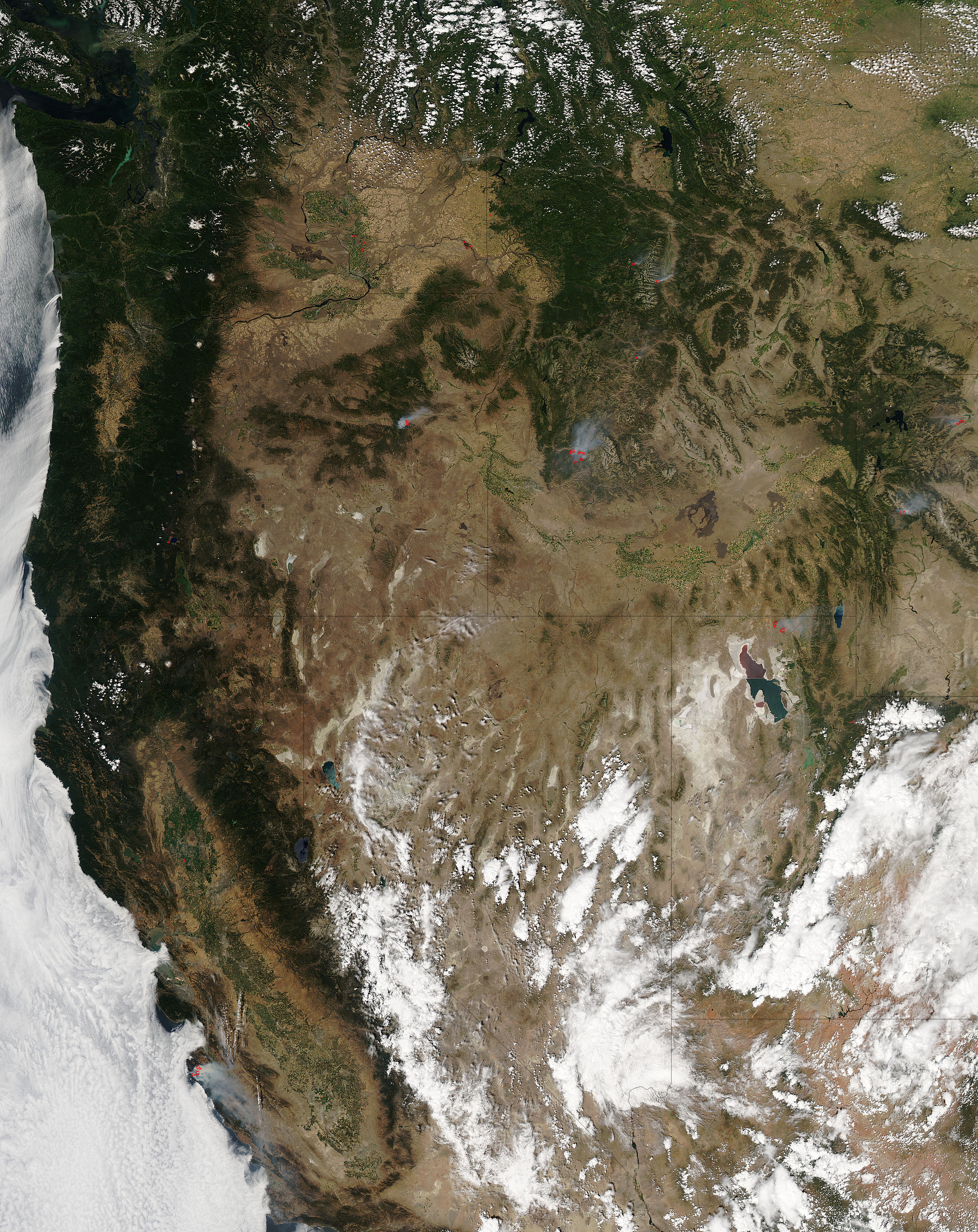 Fires in the western United States - related image preview