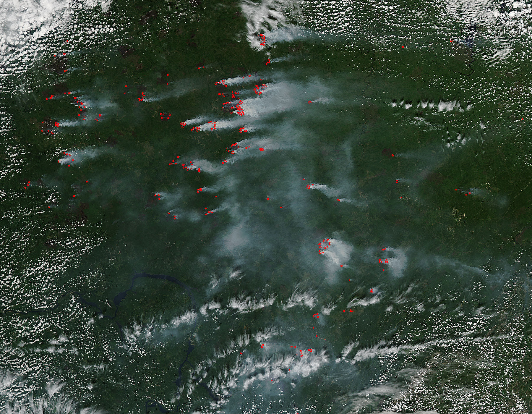 Fires in central Russia - related image preview