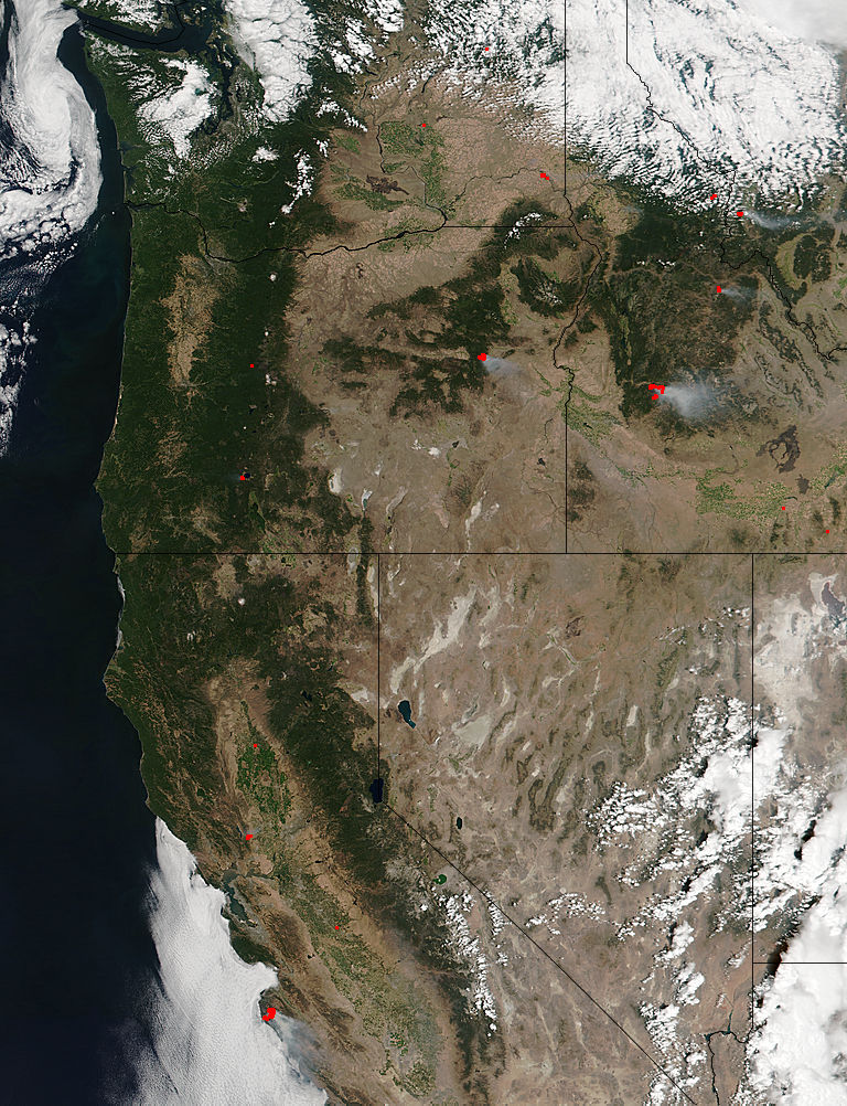 Fires in the western United States - related image preview