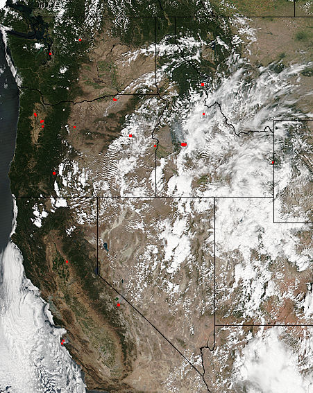 Fires in the western United States - related image preview