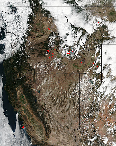 Fires in the western United States - related image preview