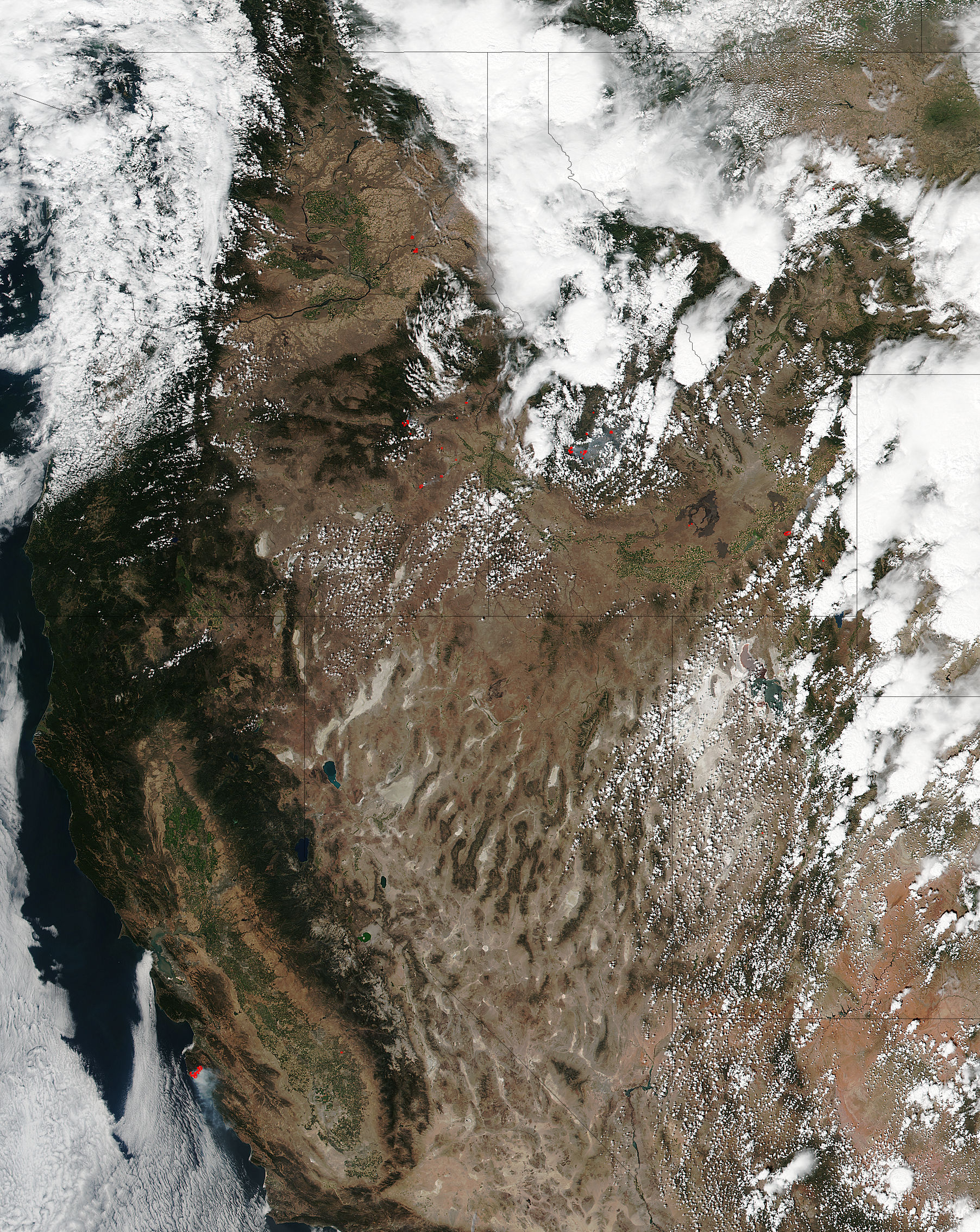 Fires in the western United States - related image preview