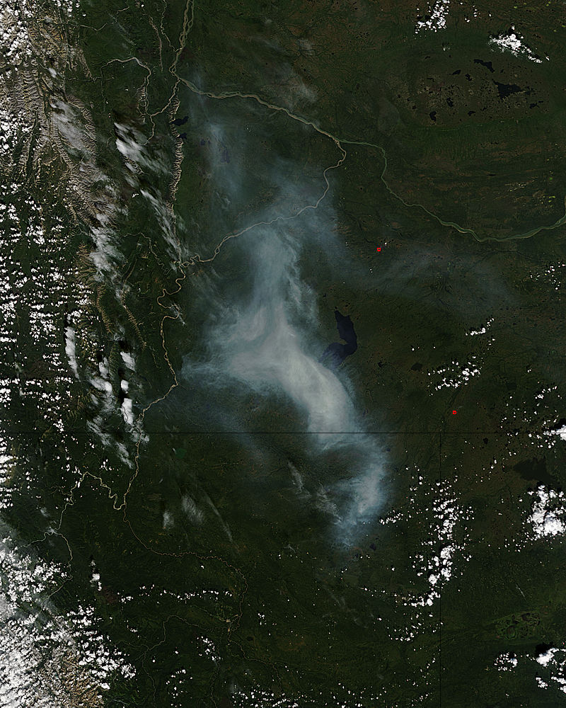 Smoke from fires in Canada - related image preview