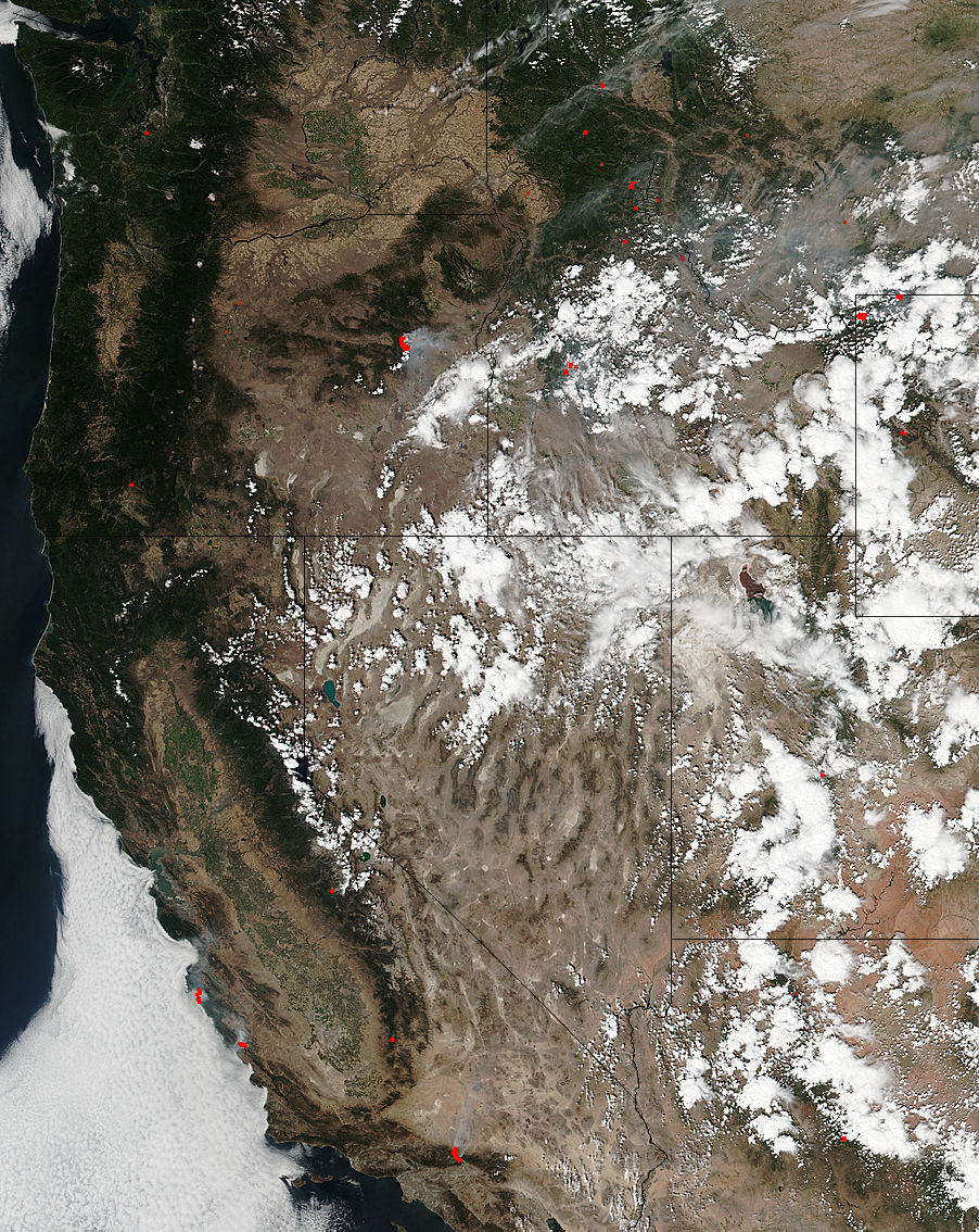 Fires In The Western United States