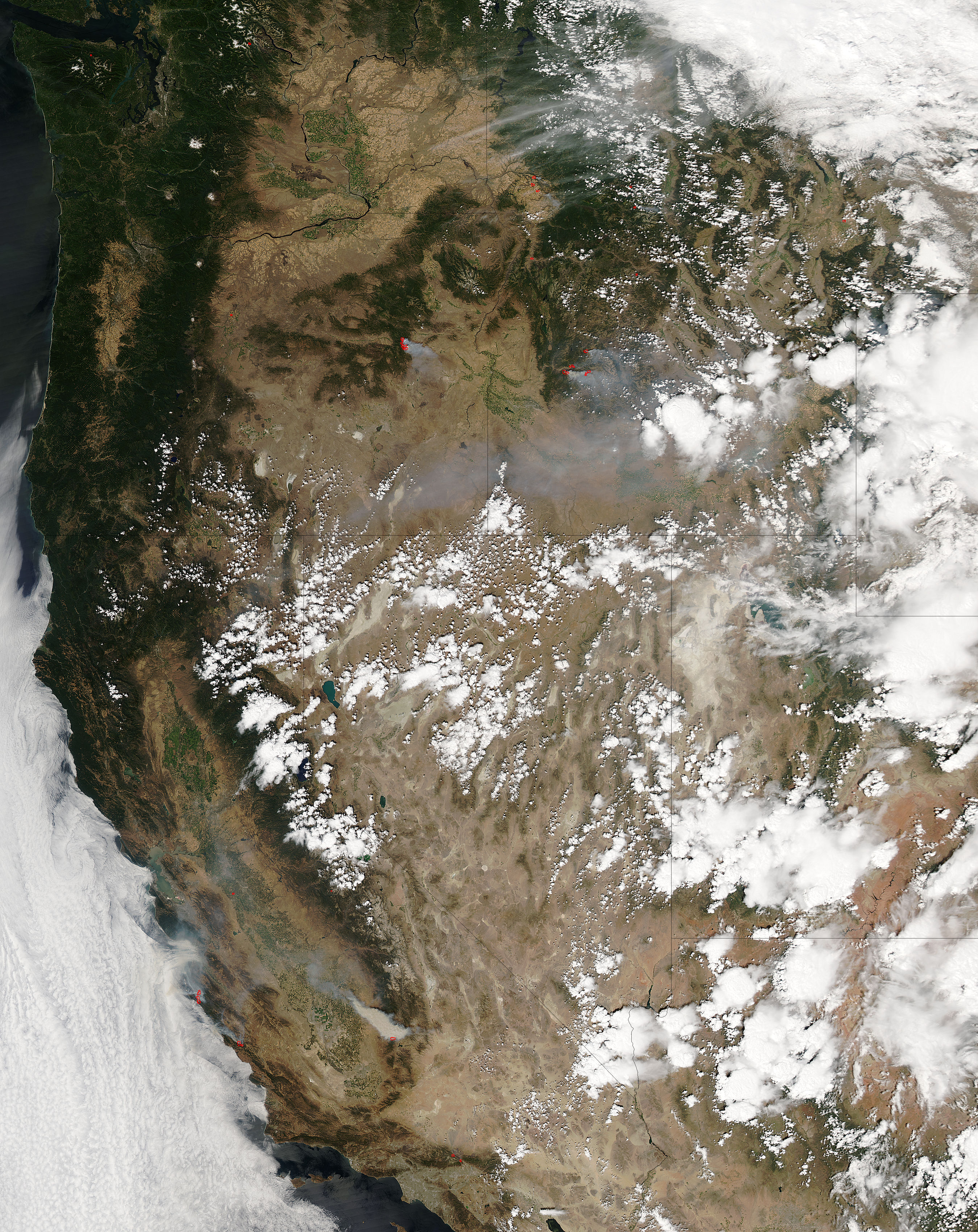 Fires in the western United States - related image preview