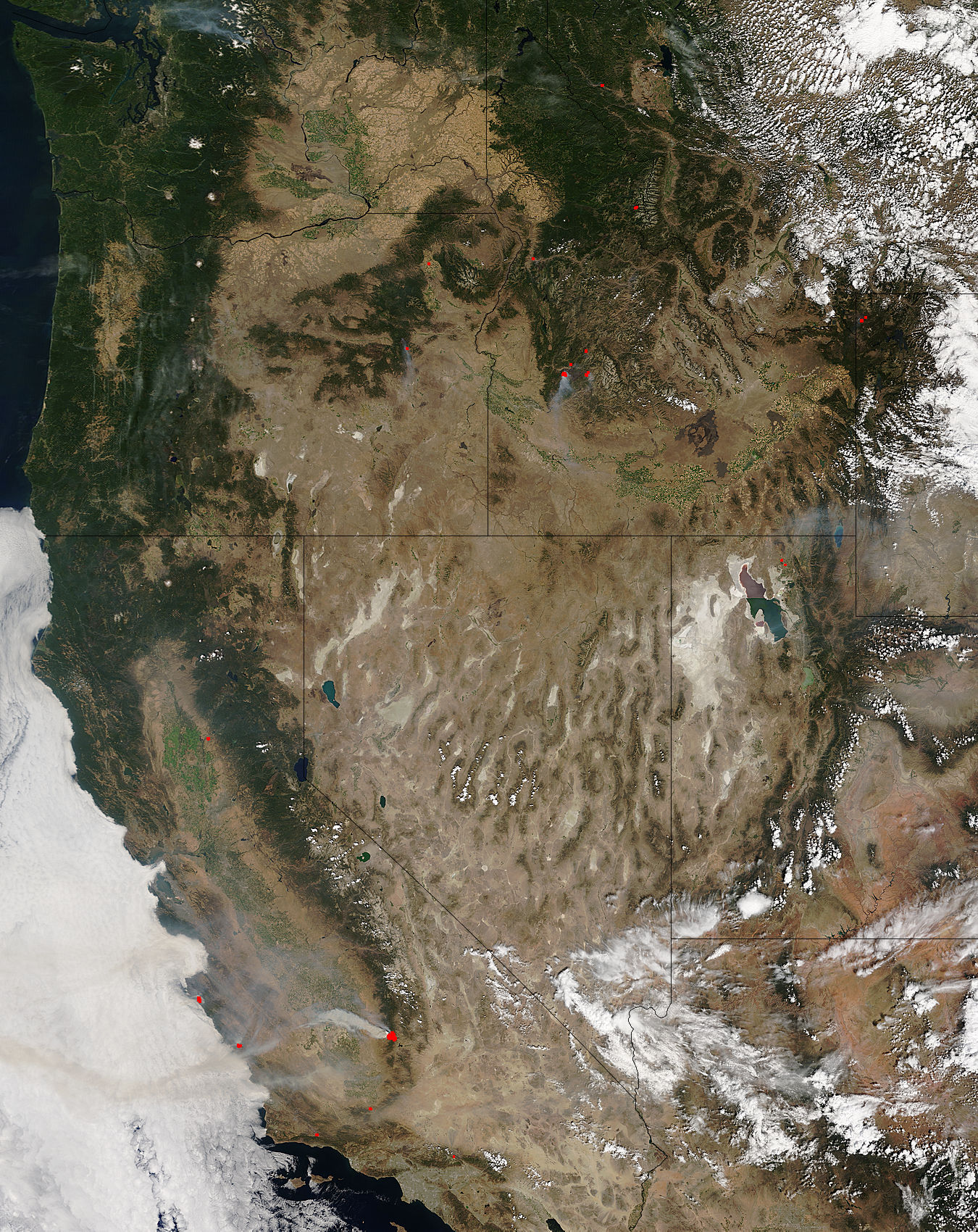 Fires in the western United States - related image preview