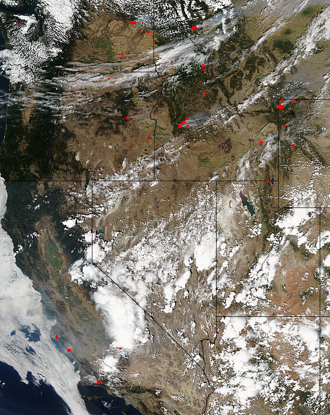 Fires in the western United States - related image preview