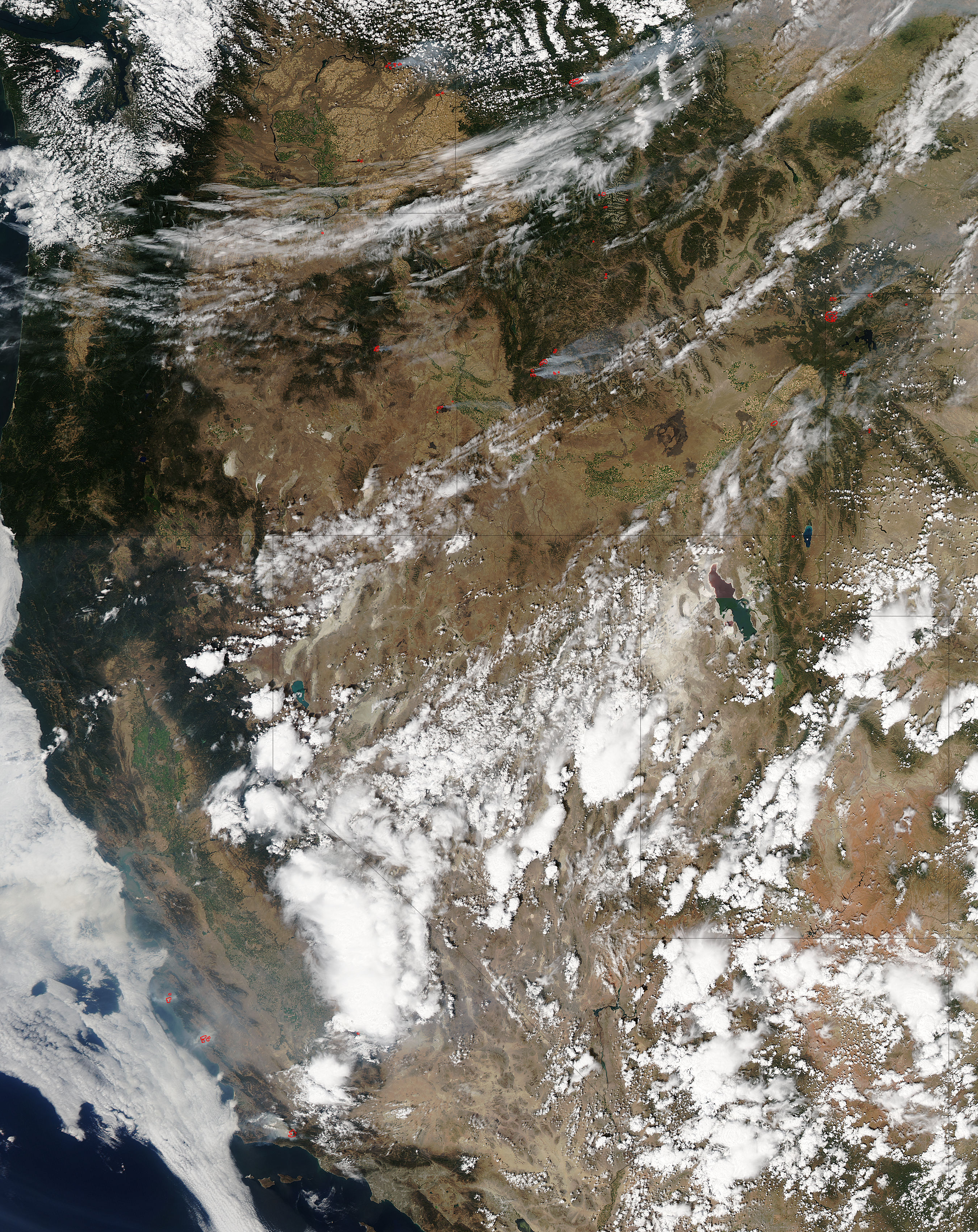 Fires in the western United States - related image preview