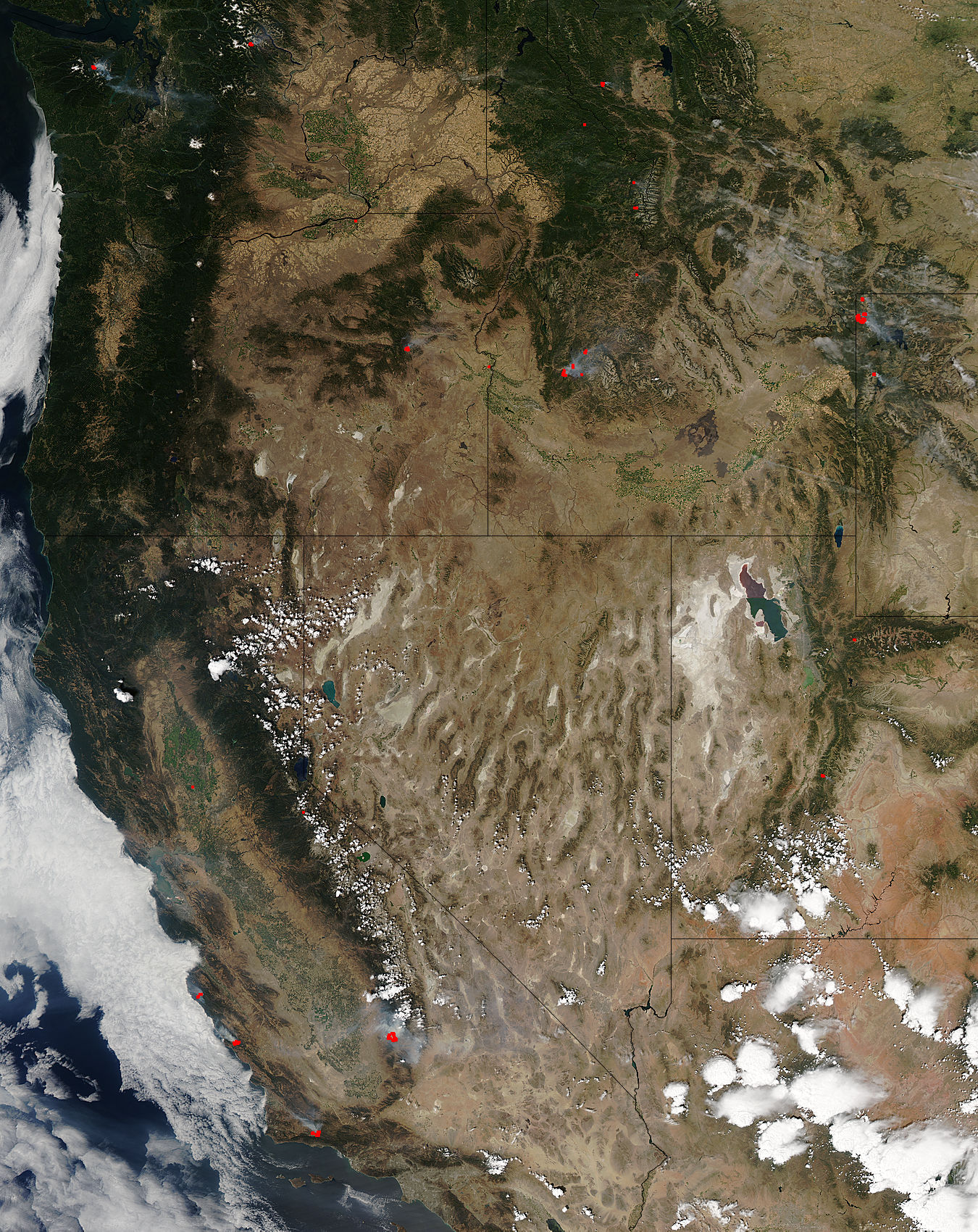 Fires in the western United States - related image preview