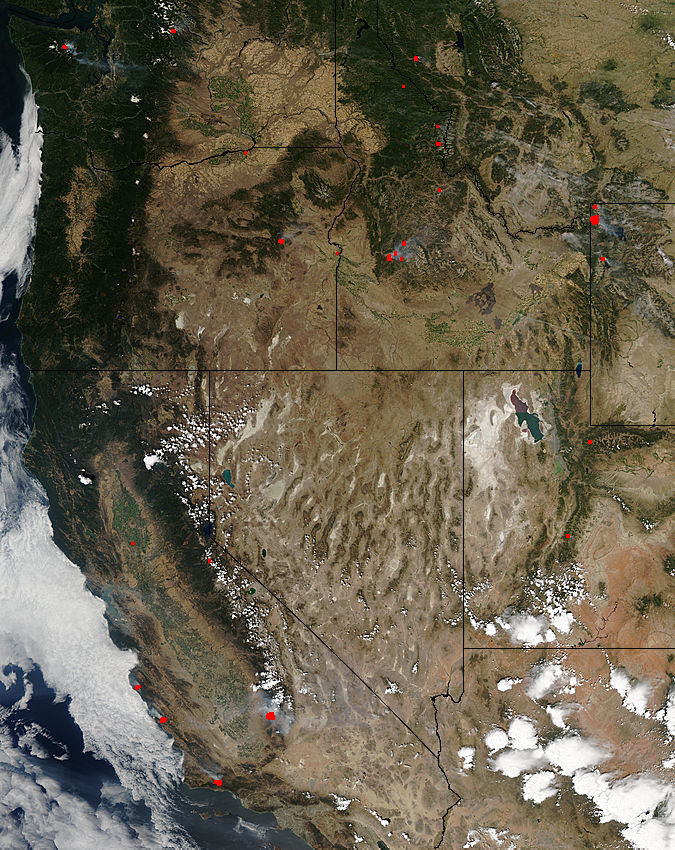 Fires in the western United States - related image preview