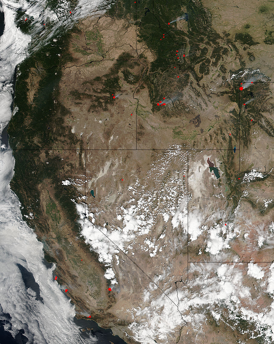 Fires in the western United States - related image preview