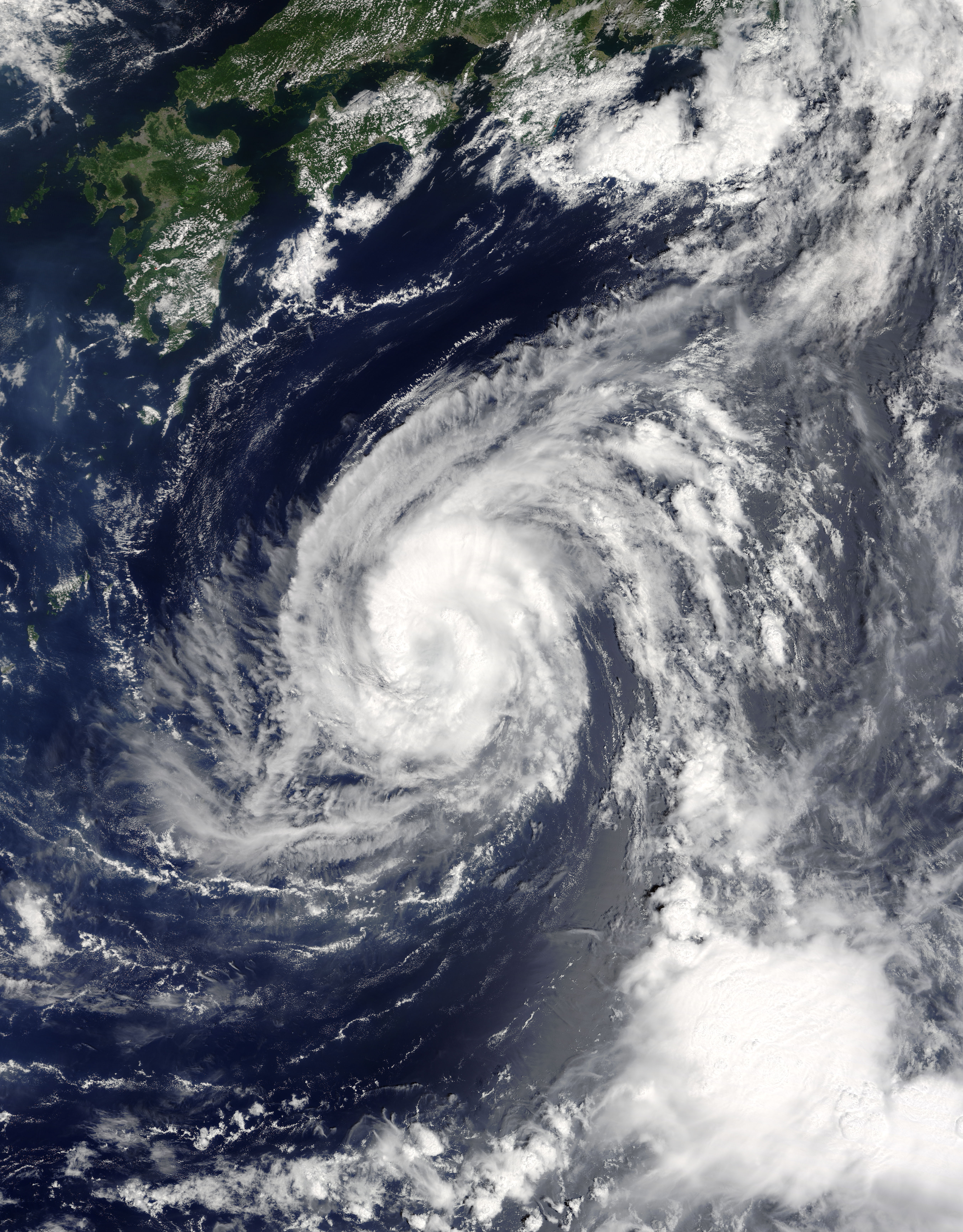Tropical Storm Lionrock (12W) off Japan - related image preview