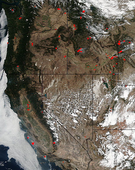 Fires in the western United States - related image preview