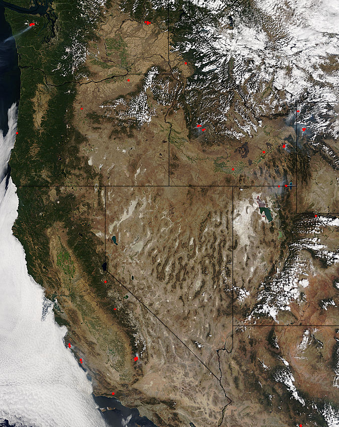 Fires in the western United States - related image preview
