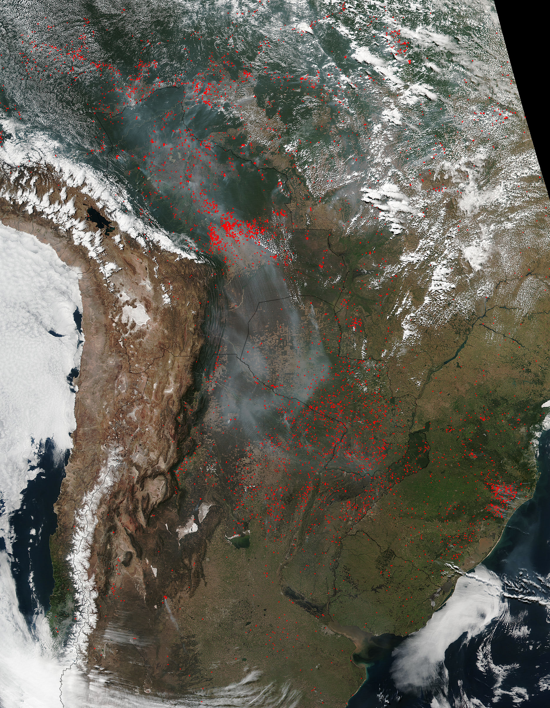 Fires in South America - related image preview