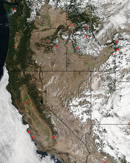 Fires in the western United States - related image preview