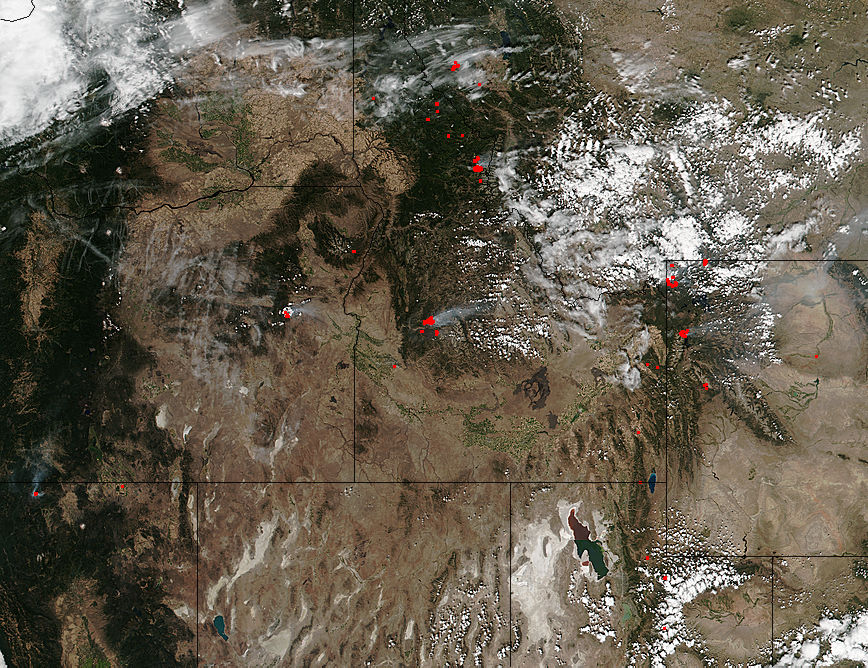 Fires in the northwestern United States - related image preview