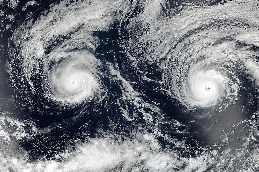 Hurricanes Lester (13E) and Madeline (14E) in the Pacific Ocean - related image preview