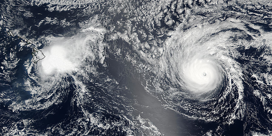 Hurricane Lester (13E) and Tropical Storm Madeline (14E) approaching Hawaii - related image preview