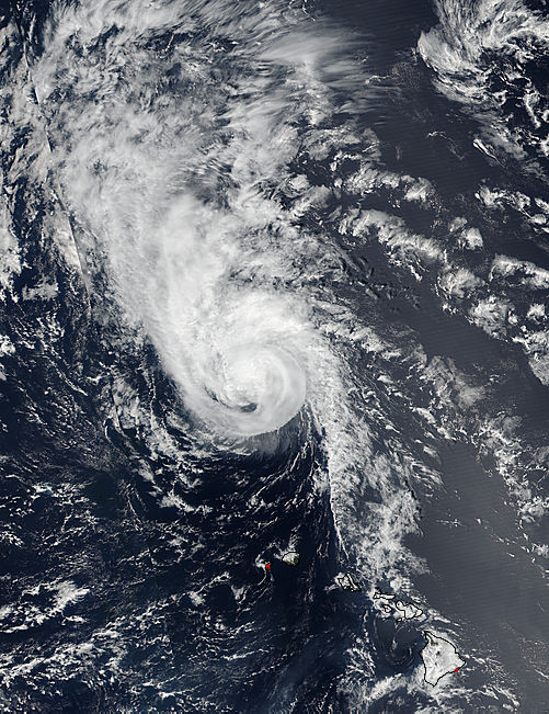 Tropical Storm Lester (13E) in the central Pacific - related image preview