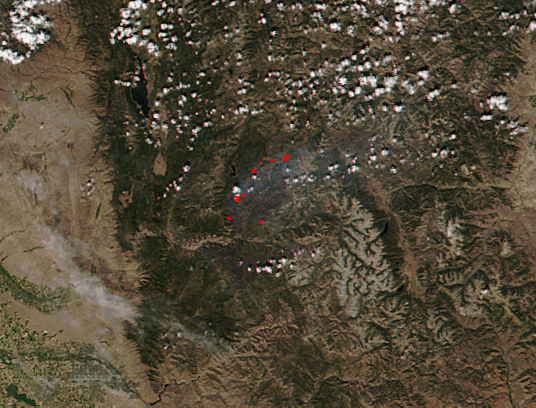 Pioneer Fire in southern Idaho - related image preview