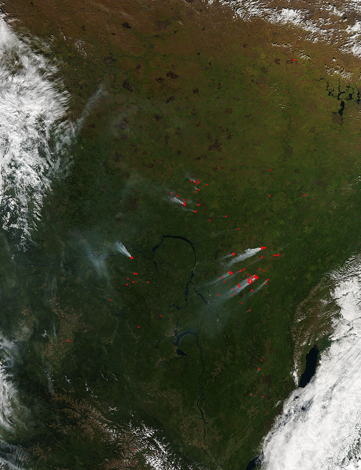 Fires in central Russia - related image preview