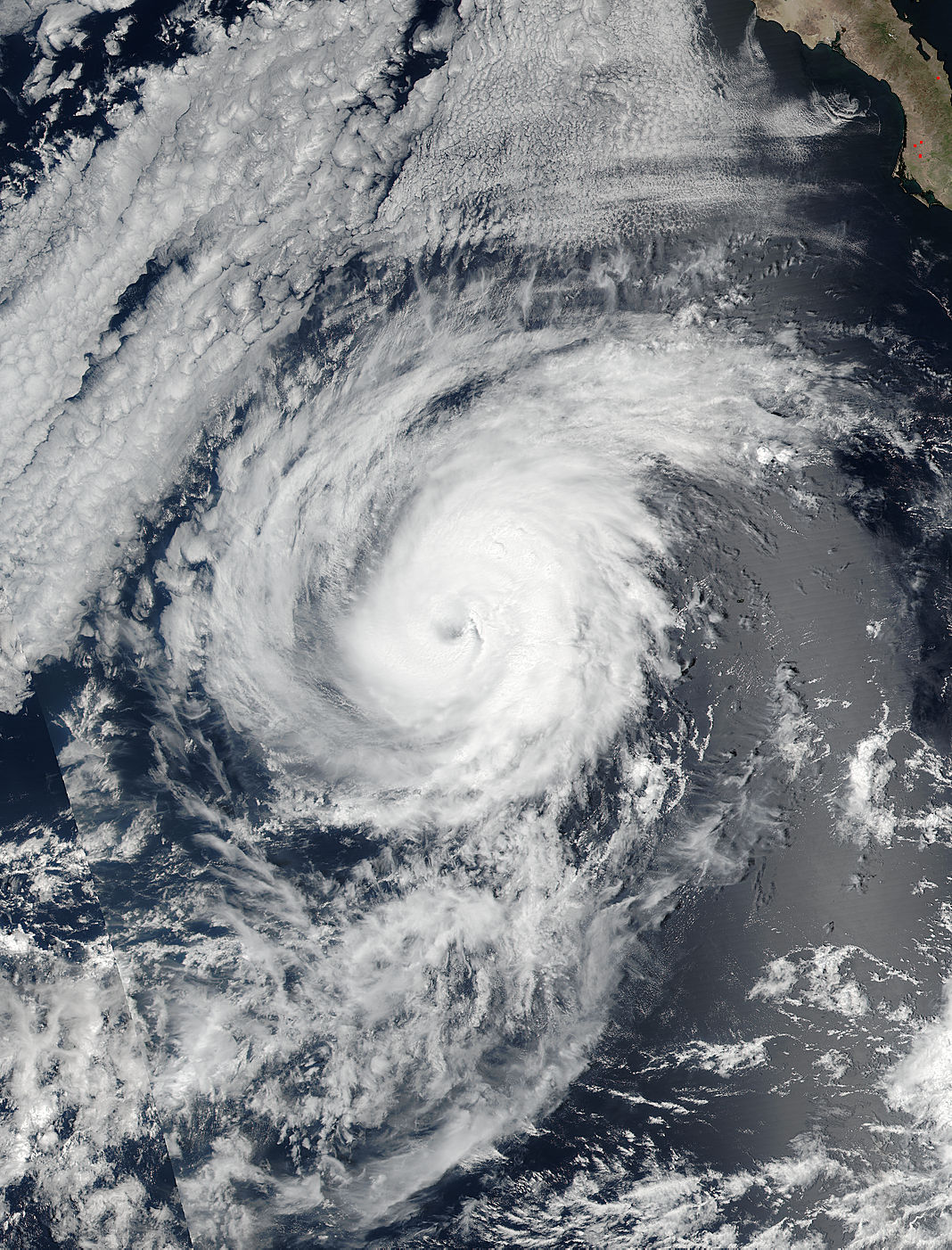 Hurricane Orlene (16E) in the eastern Pacific - related image preview