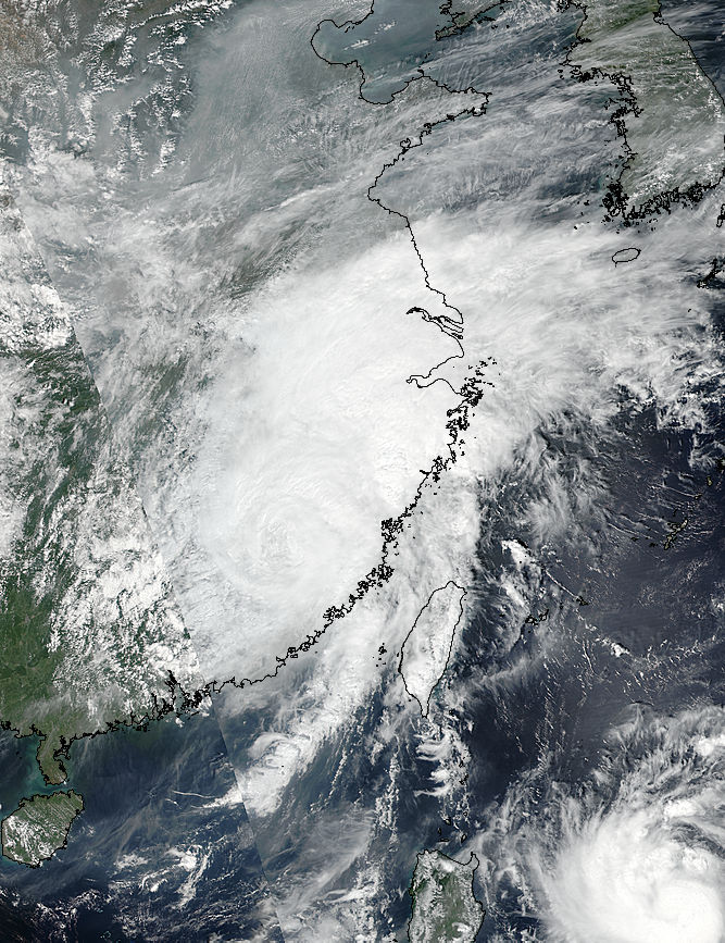 Tropical Storm Meranti (16W) over China - related image preview