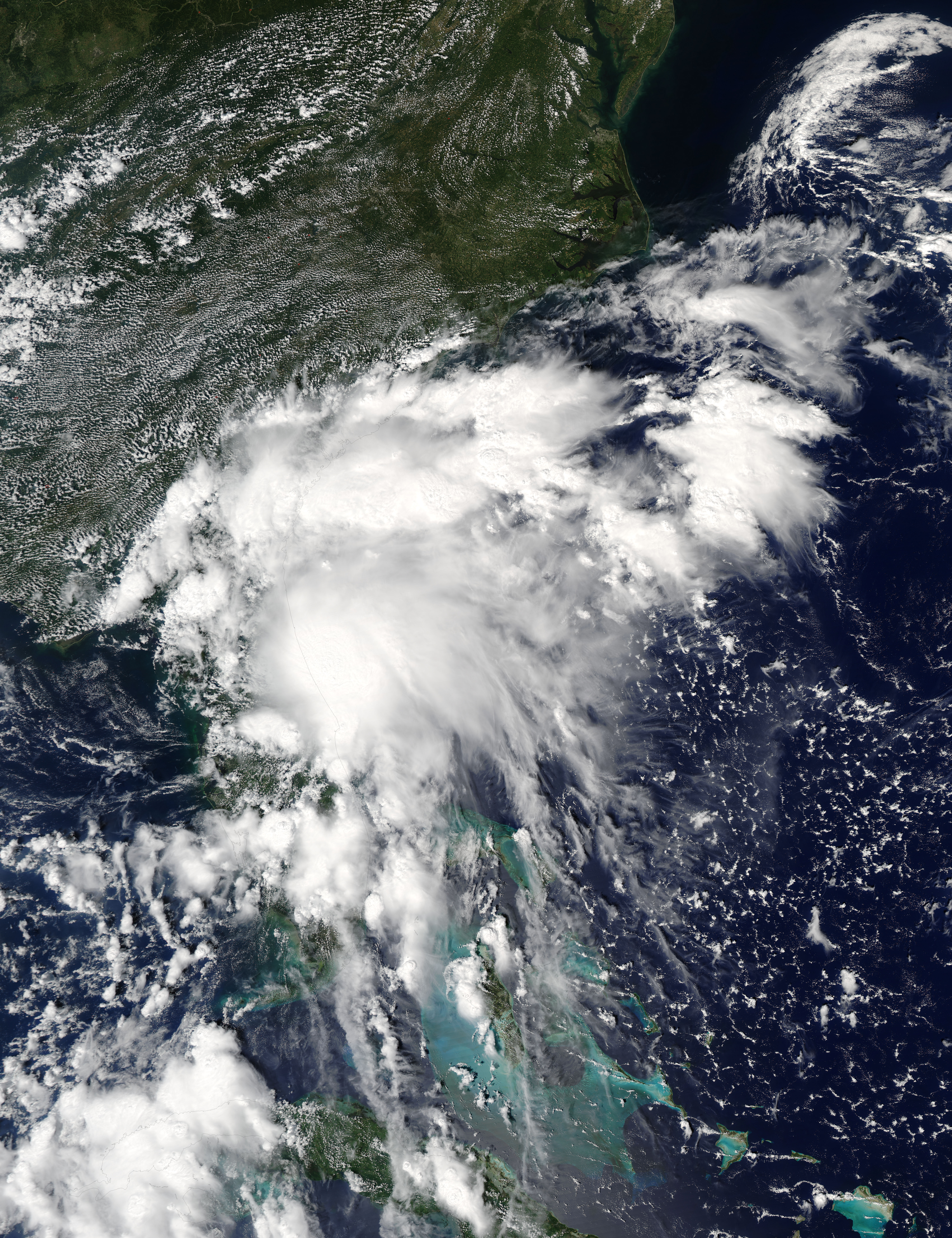 Tropical Storm Julia (11L) over Florida - related image preview