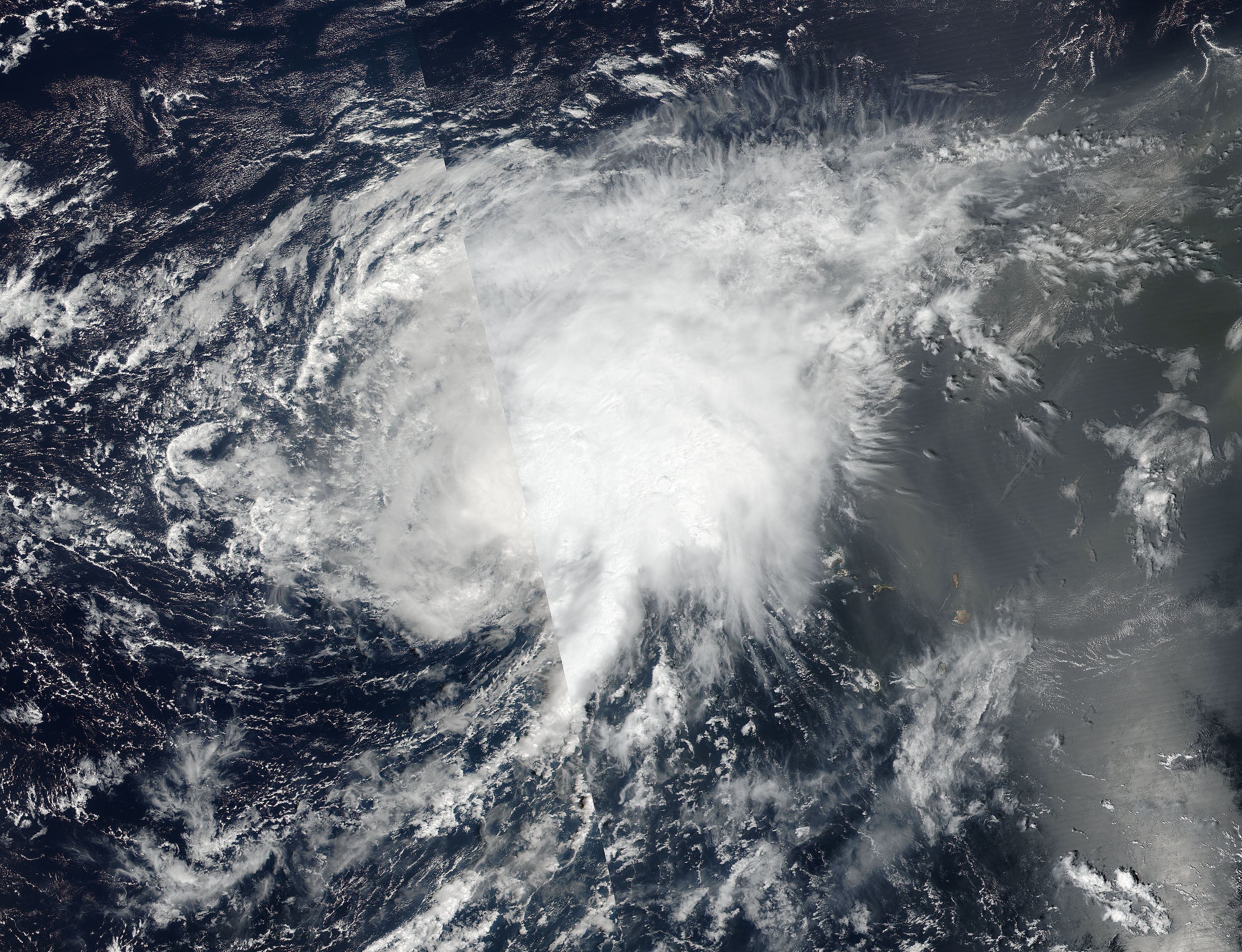 Tropical Storm Lisa (13L) in the eastern Atlantic - related image preview