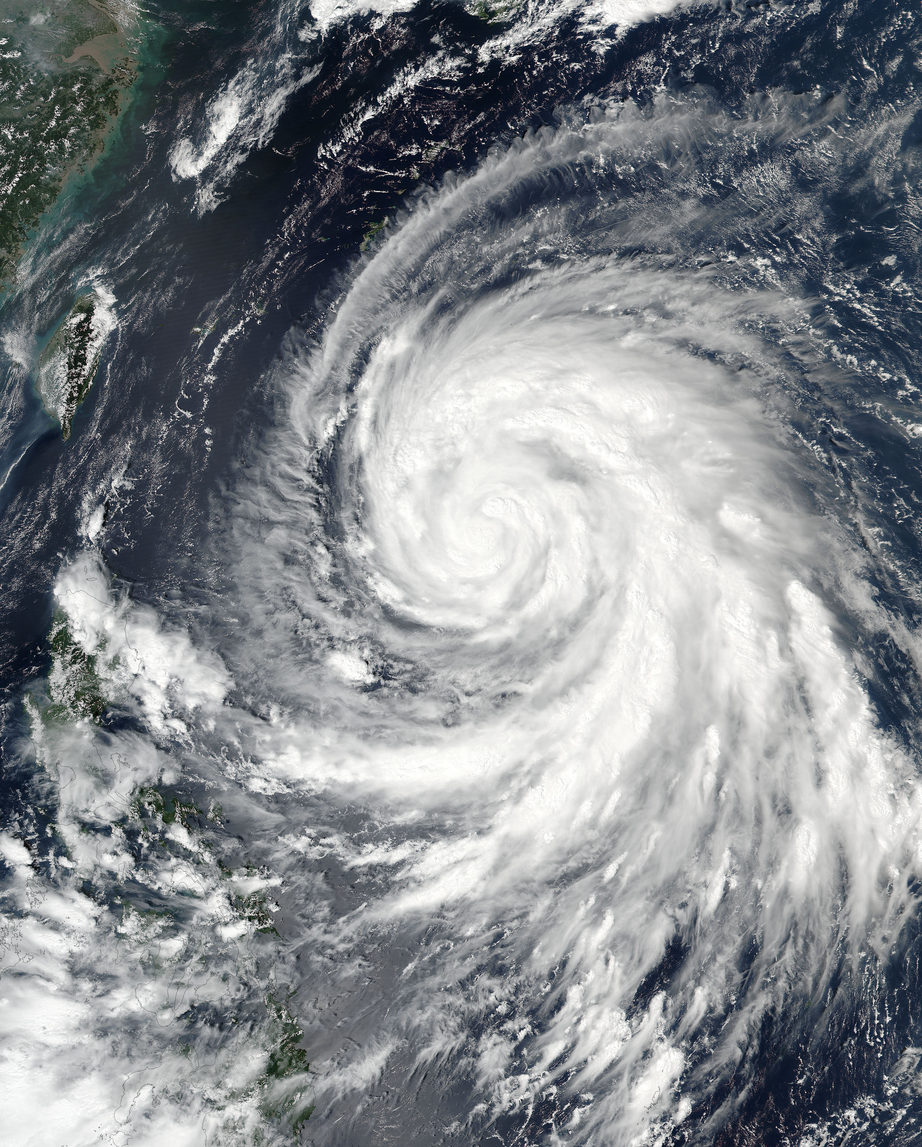 Typhoon Megi (20W) in the western Pacific - related image preview