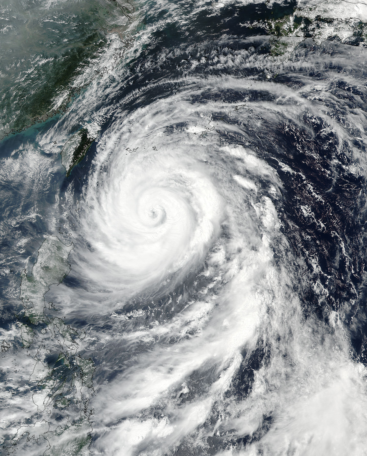 Typhoon Megi (20W) in the western Pacific - related image preview