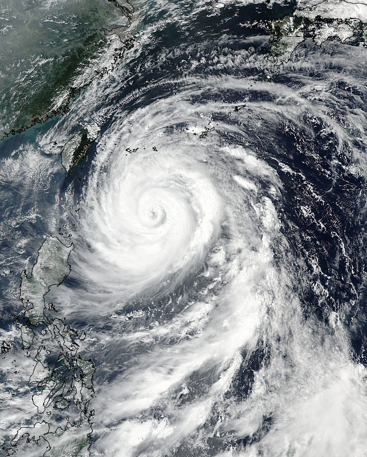 Typhoon Megi (20W) in the western Pacific - related image preview