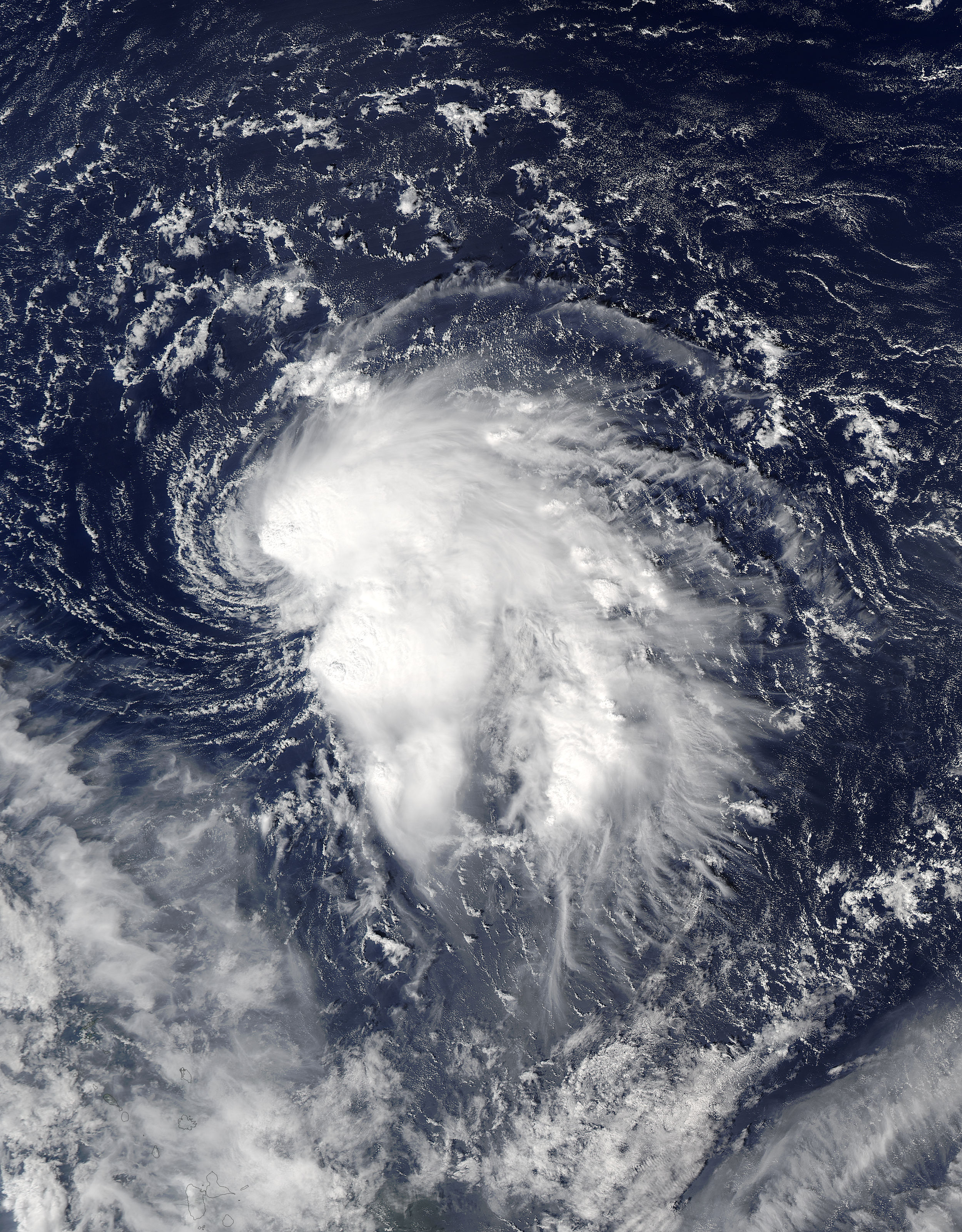 Tropical Storm Nicole (15L) in the western Atlantic - related image preview