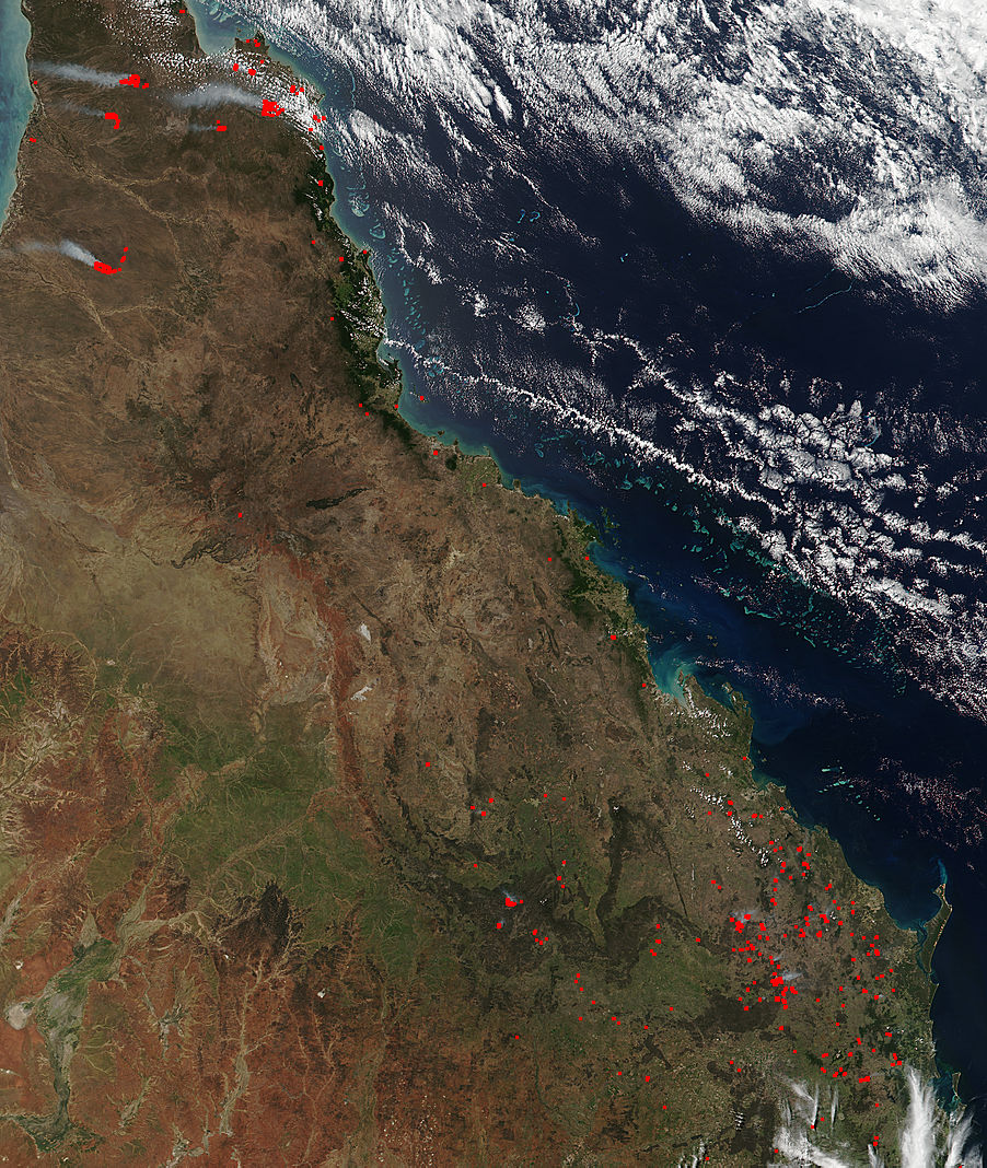 Fires in northeastern Australia - related image preview