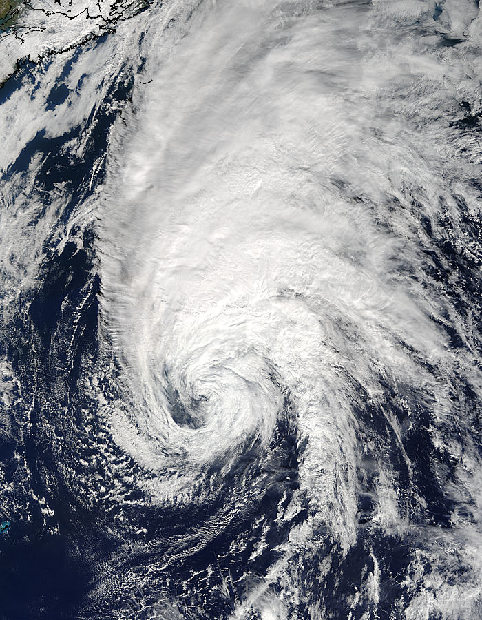 Hurricane Nicole (15L) in the north Atlantic - related image preview