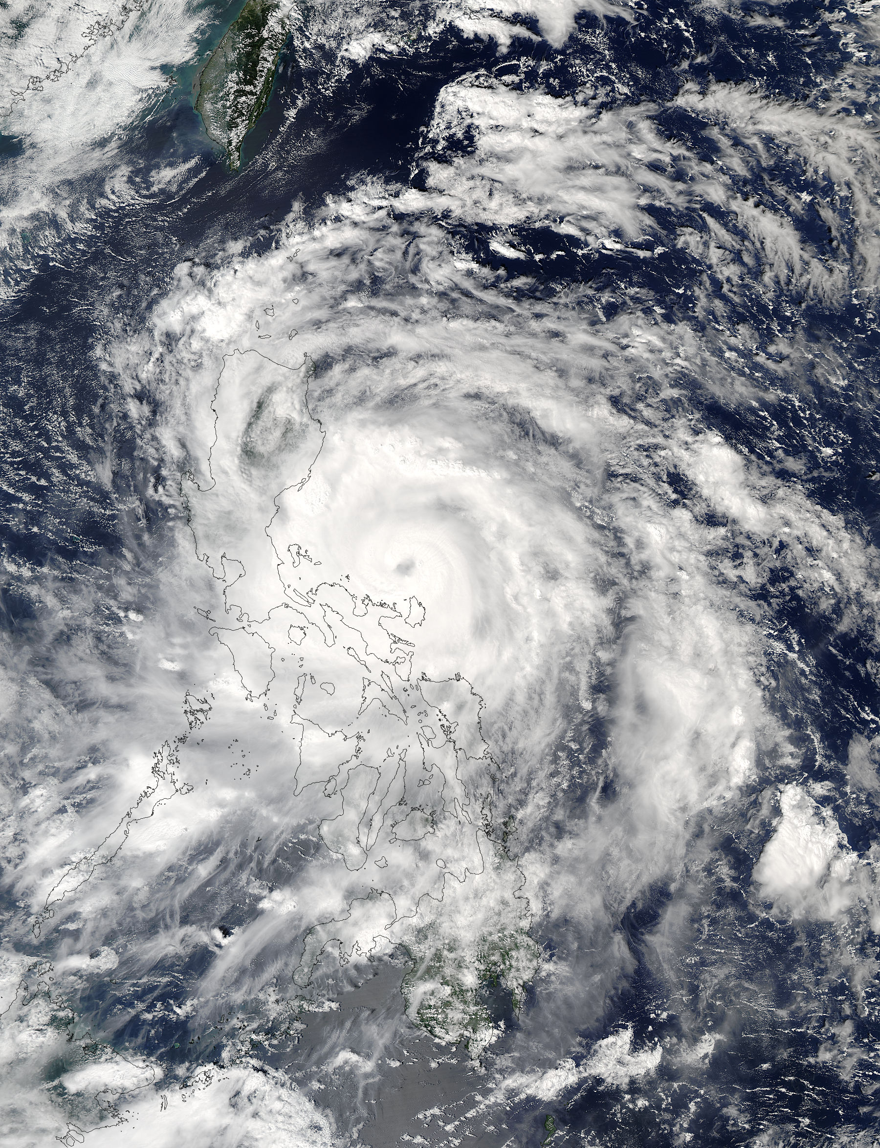 Typhoon Sarika (24W) over the Philippines - related image preview