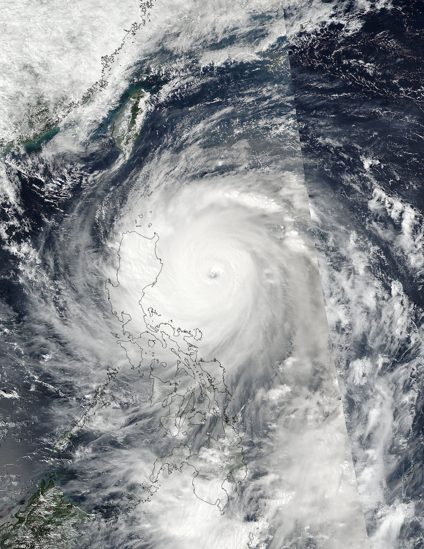Super Typhoon Haima (25W) over the Philippines - related image preview