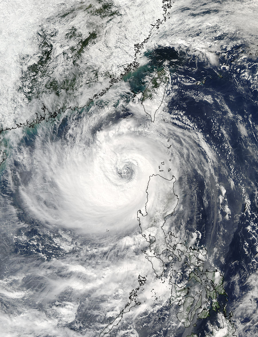 Typhoon Haima (25W) over the Philippines - related image preview